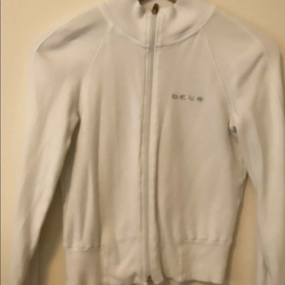 White Bebe jacket